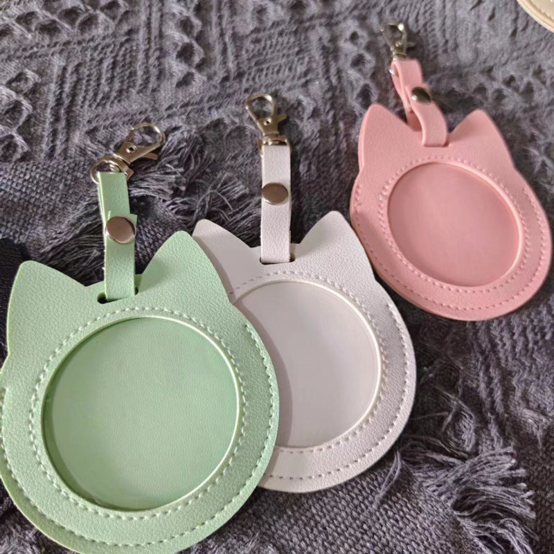 Cat-shaped Badge Holder Display Bag for Anime Pins and Brooches