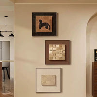 French Vintage Style Horse Success Wall Art for Entryway Living Room