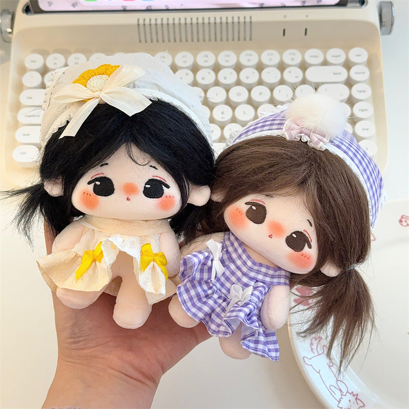 10cm Doll Clothes Set "Little Egg Yolk" Cotton Doll Outfit