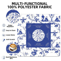 Mahjong Table Mat Thickened Silent Non-Slip Game Tablecloth for Home Entertainment