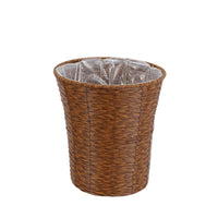 Hand-Woven Rattan Flower Basket for Valentine's Day, Wedding Decor, and Home Storage