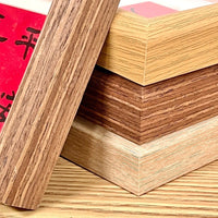 New Chinese Style Wooden Photo Frame 4-inch Square Mini Desktop Display