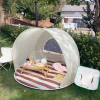 Pop-Up Camping Tent for 2-3 People, Portable Outdoor Beach Sun Shelter