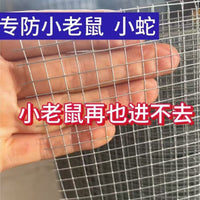 Galvanized Steel Wire Mesh for Rodent & Snake Control, Poultry & Rabbit Cages, Fencing