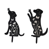 Metal Animal Garden Stake Outdoor Yard Lawn Art Decor