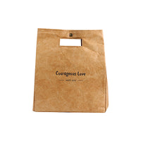 Tyvek Insulated Lunch Bag Portable Reusable Thermal Tote for Work and Events