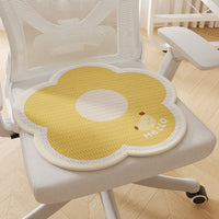 Ice Silk Breathable Seat Cushion for Summer, Non-slip Chair Pad for Home Office Dormitory
