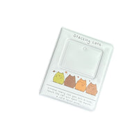 Mini 3-inch Photo Album for Instax Photos & Cards, Stacked Cat Design