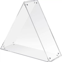 Clear Acrylic Stackable Display Case with Open Side for Collectibles and Figurines
