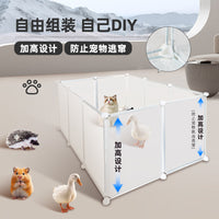 DIY Portable Pet Playpen Indoor Outdoor Small Animal Enclosure Fence Dog Cage