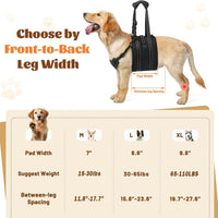 Pet Dog Walking Aid Harness for Injured or Elderly Dogs, Rehabilitation Support Sling