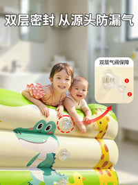 Inflatable Swimming Pool for Kids & Babies, Thickened Family Indoor/Outdoor Play Pool