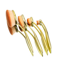 Japanese Hot Selling Oval Foundation Brush Toothbrush-shaped Powder Contour Makeup Brush