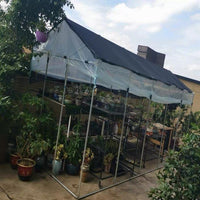 Outdoor Garden Greenhouse Steel Frame Shed for Plants, Vegetables, and Drying - Sunshade and Insulation