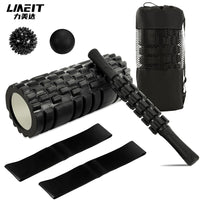 Foam Roller and Massage Stick Set for Pilates, Yoga, Muscle Relaxation, and Myofascial Release