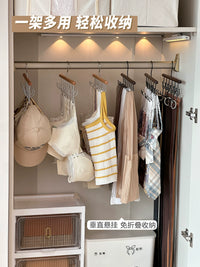 Over-the-Door Hat Organizer Rack for Baseball Caps and Bags
