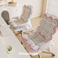 Cream Style Thickened Seat Cushion for Office, Dining, or Dorm Chairs