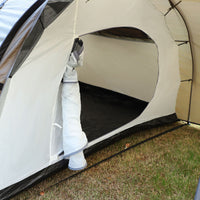 Outdoor Tunnel Tent, Foldable Camping Tent, Portable Large Capacity Rainproof Shelter for 4-6 People