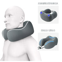 Memory Foam U-Shaped Neck Pillow for Car and Travel