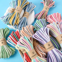 4mm x 10m Gradient Dyed Cotton Rope for DIY Crafts and Jewelry Making