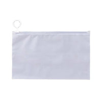 Transparent/Frosted Zipper Storage Bags with Pull Ring for Small Items & Underwear