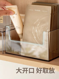Lazy Corner Mirror Cabinet Organizer for Cosmetics and Toiletries