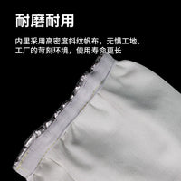 Aluminum Foil Heat Resistant Apron and Gloves for Welding and High-Temperature Work