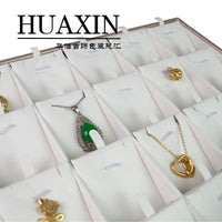 PU Leather Jewelry Storage Tray for Rings, Necklaces, Bracelets, and Earrings