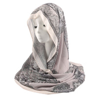 Gradient Chiffon Scarf Shawl for Women