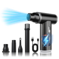 Portable Cordless Mini Blower Fan for Outdoor, Car, and Home Use - Rechargeable Handheld Air Duster