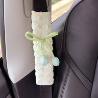 Tulip Car Seat Belt Shoulder Pad Cover for Kids & Adults, Anti-Chafe, All-Season