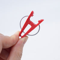 Greenhouse Film Row Cover Clips for Arched Pipes - Double Layer Film Fasteners