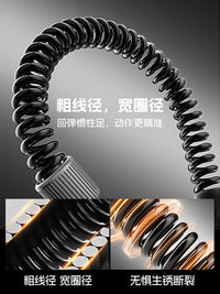 Cordless Battle Ropes for Strength Training and Muscle Building, Indoor/Outdoor Fitness Exercise