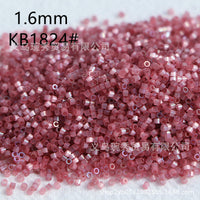 1.6mm Cat Eye Frosted Glass Antique Seed Beads for DIY Jewelry and French Embroidery