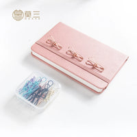 Mosan Stationery Hollow Fish-shaped Paper Clips, Assorted Sizes, for Office and School Documents, 15-piece Box