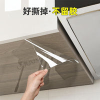 Transparent Self-Adhesive Waterproof Oil-Proof Kitchen Cabinet and Stove Wall Film