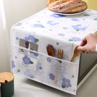 PEVA Microwave Oven Dust Cover Waterproof Oil-proof Thickened Home Appliance Protector