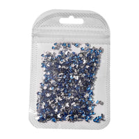 1440pcs Mini Flatback Rhinestones for Nail Art, Macaron Mixed Shapes Heart Butterfly Nail Decorations