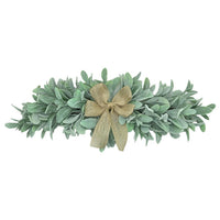 Rabbit Ear Wreath for Door Decor, Farmhouse Wedding Home Wall Hanging Floral Decoration