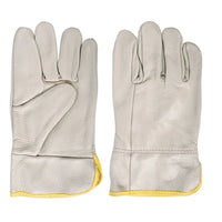 Heat Resistant Welding Gloves Cowhide Leather Driver Work Gloves for Men