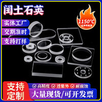 Custom High-Temperature Quartz Glass Plates for Laboratory Use