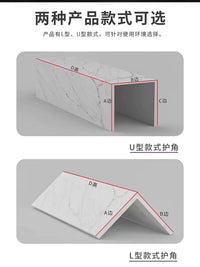 PVC Pipe Cover Decorative Corner Guard for Kitchen Bathroom Drain Pipes