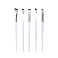Soft Bristle Eyeliner and Eyeshadow Detail Brush Set for Blending and Under-Eye Makeup