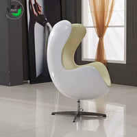 Nordic Designer Egg Chair Modern Fabric Lounge Chair for Living Room Hotel