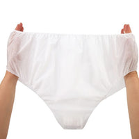 Disposable Underwear for Travel, Sports, and Spa - Men's and Women's Non-Wash Paper and Cotton Options