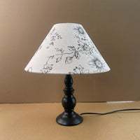 Linen Woven E27 Lampshade for Table Lamp, Mid-Century Style DIY Replacement Cover