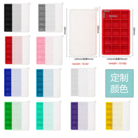 Silicone Ice Cube Trays with Lids for Home Bar, Square and Round Ice Ball Makers