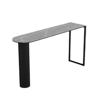 Nordic Minimalist Rock Slab Bar Table Home Island Dining Table Living Room Balcony Partition Cabinet Kitchen High Stool