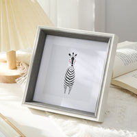 Elegant Square Photo Frame for Desk Display - 5, 6, 8, 10 Inch Art Decor
