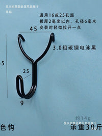 Pegboard Hooks for Tool Storage and Display, Stainless Steel